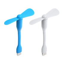 모가비 휴대용 미니선풍기 USB / 5핀 / 8핀 보조배터리 USB 선풍기, USB 화이트