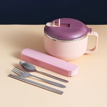찬합용기 때리다 전용 원형 도시락통 스텐레스 직장인 식당 분당 밥독 대용량 찬합통 2535120394, 산호 핑크 _자기식기 쓰리 피스이다