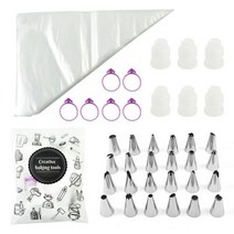 베이킹 불도장 인두 작업대 매트 스톤 Diy 실리콘 과자 가방 팁 주방 케이크 장식 파이핑 크림 도구 재사용 가능한 주걱 및 베이커리 노즐 세트