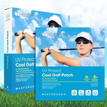 [매드포코스]UV차단 쿨 골프마스크팩 10매, 2세트