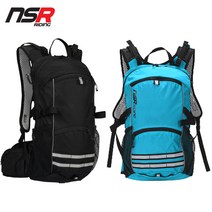 NSR 어드벤처 백팩 7.5L 초경량 생활방수 자전거 라이딩 백팩 / 당일발송 + 사은품증정, 블랙