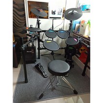 드럼방진 전자드럼 카펫 소음 진동 방음 쉴드 패드 층간소음 노이즈 페달용 드럼매트, 라운드 블루 1.2m