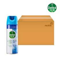 데톨 항균 스프레이 크리스프브리즈 450ml x12개 뿌리는 살균 소독