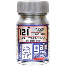 gaianotes 가이아노츠 121 [가이아 컬러 스타브라이트 실버 15mL 메탈릭], 단일