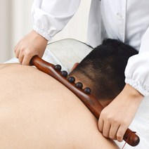 천연 탄화 목재 스크래핑 마사지 스틱 바디 마사지 스파 테라피 툴 포인트 트리트먼트 구아샤 릴랙스 마사지 스틱, style 01_1