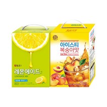 담터 레몬에이드믹스 80T +송원 아이스티 복숭아 70T