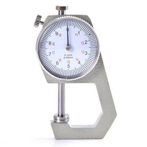 [무료배송]다이얼 두께 게이지 0-10mm/ 0-20mm 가죽 종이 두께 측정기 가죽 필름 종이 측정 도구 두께, 02 A2-0-20mm