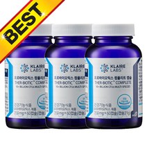 클레어랩스 닥터피엔티 프로바이오틱스 컴플리트 유산균 350ml X 60캡슐, 60정, 3개
