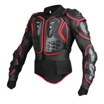 오프로드 모터사이클 아머슈트 레이싱 보호장비, 2XL, 블랙