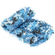 위장막 타프 차량용 카라반 자동차 미니 어닝 카키 메쉬 옥상 돔 Military camouflage net camo netting 군대 장식 그물 그늘 사냥 정원 야외 11, 푸른, 3x4m