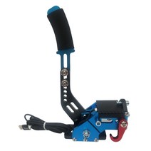 핸드브레이크 레이싱게임 드리프팅 핸드브레이크 PC용 G27 G29 T300, 1개, 블랙+고정틀