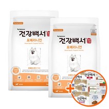 건강백서 포메라니언 2kg x 2포 (4kg), 단품, 단품, 단품