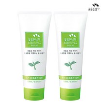 꽃남 녹차 폼 클렌징 150ml 2개 꽃남 환한피부