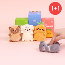 이젠돌스 봉봉즈 2종 SET 모찌말랑 스퀴즈볼/스퀴시/스트레스볼, 스퀴즈볼(루팡), 스퀴즈볼(버터링)