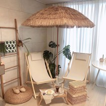 몰린 우드 캠핑용의자 릴렉스체어 썬베드, 무지화이트, 1개