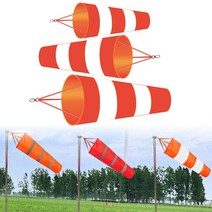 6080100cm windsock 반사 벨트 야외 립 스톱 바람 측정 양말 가방 날씨 베인 바람 모니터링 장난감, 60cm