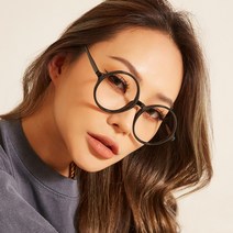 뿔테 안경 동글이 김구 빈티지 오버사이즈 GS68