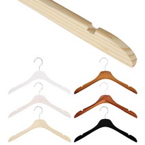 원목옷걸이 나무 베이직 셔츠상의 여자 (10개), (지당), 10개입