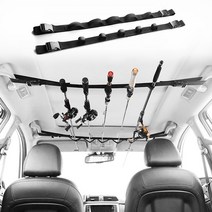 차량용 로드 낚시대 거치대 SUV 낚싯대 고정 걸이 수납 밴드 벨크로 보관 홀더 스트랩