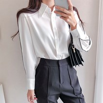 나바바 NB553 여성 라인 매력만점 데일리 셔츠