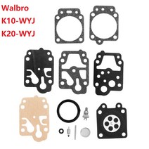 WALBRO K20-WYJ K10-WYB 기화기 가스켓 수리 재건 키트 HONDA GX25 GX35 HHB25 Echo Kawasaki Homelite Ryobi Trimmer