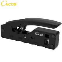 Cncob 케이블 로션 퍼 테일 클립 커넥터 네트워크 클램프 rj45 8 p rj11 rj12 6 전화 컴퓨터 핑 도구