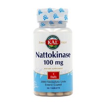 칼 나토키나제 100 mg 30 타블렛, 1병, 30정