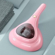 자외선 진드기 제거 기기 10000PA 진공 청소기 매트 카펫 러그리스 소파 분리형 필터 용 무선 핸드 헬드, [02] EU, [03] Pink
