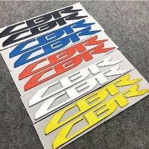 혼다 CBR 스티커 3D 데칼 커버 튜닝 CBR650 CBR650R 장식 입체 로고 엠블럼, 블루