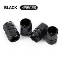 4개 자동차 스타일링 휠 타이어 밸브 공기 플러그 닛산 Altima Qashqai Juke Tiida Sentra Rogue Patrol 액세서리, Black, For Mazdas