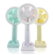로코 시원한 LED 휴대용 선풍기 미니 손선풍기 손풍기 핸드 충전식 접이식 핸디선풍기 탁상용, 화이트
