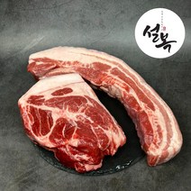 (설복 흑돈) 제주흑돼지 오겹살 캠핑고기 흙돼지 버크셔k, 구이용, 오겹살 500g, 1개