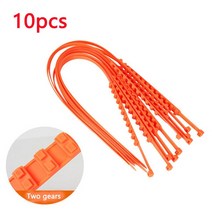 자동차 타이어 스파이더 체인 겨울 휠 스노우 겨울용 야외 비상 미끄럼 방지 케이블 벨트, 06 10pcs double gear
