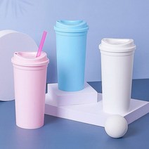 리유저블 홀더컵 냉온겸용 텀블러 500ml, 누드