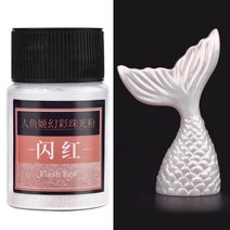 펄물감 아크릴물감대용량 진주 운모 분말 편광 안료 6g/병 슬라임 비누 캔들 에폭시 수지 착색제 심포니 진, 02 Red