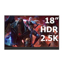 서브모니터 2.5K 게임 144Hz 휴대용 디스플레이 4K 터치 PC 모바일 PS4 확장 화면 17.3 16 인치 모니터, [02] 173 2.5K 165HZ, [05] EU 플매트 카펫 매트 카펫 매트 카펫 러그, 10.173  2.5K 165HZ - EU 플러그