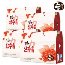 즙쟁이 산수유즙 4박스 /120팩, 산수유즙 4박스 120포, 4박스(120포)