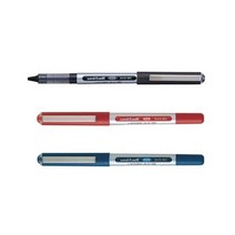 [유니볼] 아이마이크로 볼펜 UB-150 0.5 사무용 학습용 학용품, 레드
