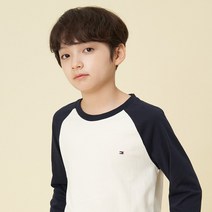 타미힐피거 래글런 티셔츠 (T42C7KKO160BT2Z00)