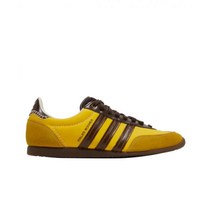 아디다스 x 웨일스 보너 재팬 슈즈 헤이지 옐로우 다크 브라운 Adidas Wales Bonner Japan Shoes Hazy Yellow Dark Brown, 275