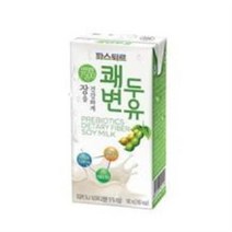 롯데푸드 파스퇴르 쾌변두유 플레인 190ml 48개