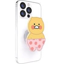 카카오프렌즈 춘식이 스탠다드 캐릭터 에폭시 톡 그립 홀더 스마트톡 핸드폰 거치대, 수면바지, 수면바지