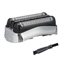 Braun Series 3 21S 32S 320S-4 330S-4 340S-4 350CC-4 면도기 머리를위한 경제적 인 교체 면도기 포일 및 커터 세트, 하나, 보여진 바와 같이