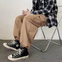 고프코어룩 카고 팬츠 스트리트 캐주얼 팬츠 트렌드 조거팬츠