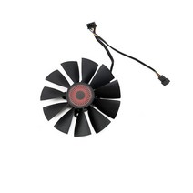 95MM FD10015H12S 055A 5 핀 GTX980 쿨러 팬 ASUS STRIX GTX 970 980 780 TI R9 380 그래픽 비디오 카드 냉각, 1 FAN