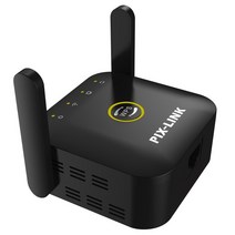 와이파이에그 휴대용와이파이 lte 라우터 데이터에그 PIXLINK WiFi 리피터 프로 300M 앰프 네트워크 확장기 Roteador 2 안테나 Wi-Fi 범위 소비, [04] AU plug, [02] Ext-Antenna Black