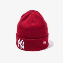 뉴에라 비니 MLB 뉴욕 양키스 리그 베이직 커프 비니 스칼렛 12866303