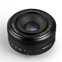 단렌즈 dslr 단초점 망원 광각 줌인 TTArtisan 27mm F2.8 APS-C 자동 초점 카메라 후지 Fujifilm X-A1 X-T2, 01 Black_01 후지 xf