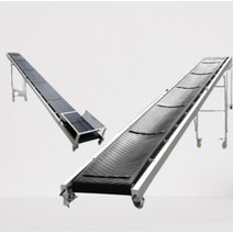 택배 상하차 접이식 컨베이어 벨트 컨베어 콘베어, 5m 컨베이어 + 500mm + 0개