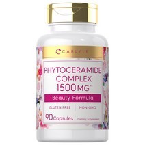 곤약 세라미드 파이토 세라마이드 귀리 1500mg 90캡슐 글루텐프리 칼라일, 1개, 90정
